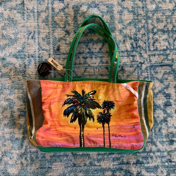 NWOT! 🌴Paul Brent Tote 👜 - Picture 2 of 4